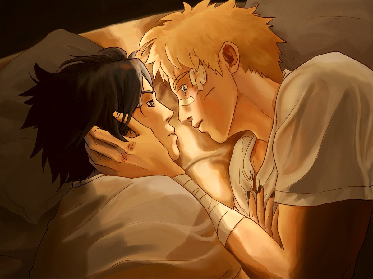 Almightyshadowc's tweet image. #snsmonth25 day 9: gentle touches
After the war, they sneak into each others’ hospital rooms and, for the first time in both their lives, know something soft.
#snsmonth #sns #narusasu #sasunaru