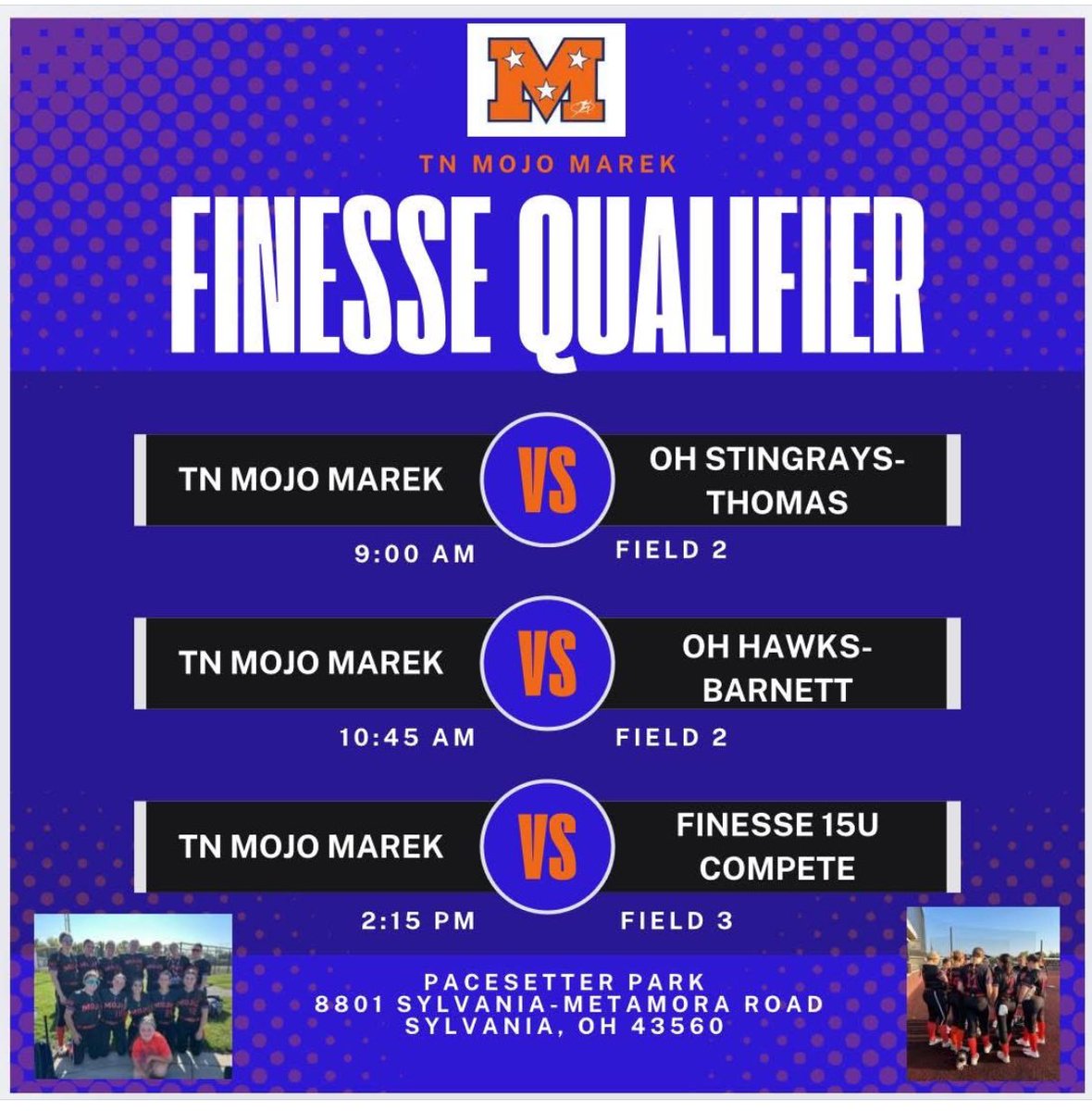 Great opportunity to get some reps and help out <a href="/TNMojoMarek/">Darci Marek</a> again. We headed to Ohio this time for the Finesse-Hawks Alliance Qualifier.

<a href="/TNMojoCarter/">TNMojoCarter</a> <a href="/ExtraInningSB/">EXTRA INNING SOFTBALL</a> <a href="/D1Softball/">D1Softball</a>