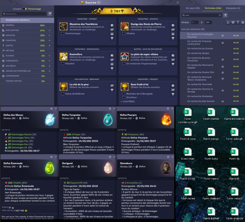 Oo_pico_CIEL's tweet image. Récap de l’aventure [Salar - Jour 13]      
 -Team lvl 198 / Full Stuff + Exo✅
-Ddg/Tutu/Pourpre/Domak/Dorigami ✅
-150h de jeu sur la team de zéro solo 

Une page se tourne.
13 jours, 150h de jeu, zéro aide, juste du pur grind et du kiff.
Je m’étais dit : reprends de zéro…