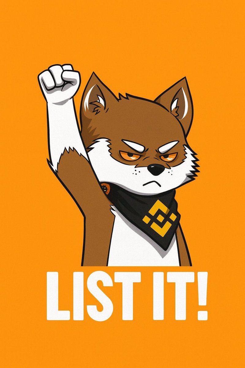 🐺🔥 LIST IT, <a href="/binance/">Binance</a> !

The Wolf is ready.
The Pack is howling.
It’s time to bring $LOBO to the biggest stage! 🌕💥

#LOBO #Binance #ToTheMoon #WolfPack #Crypto #ListLOBO