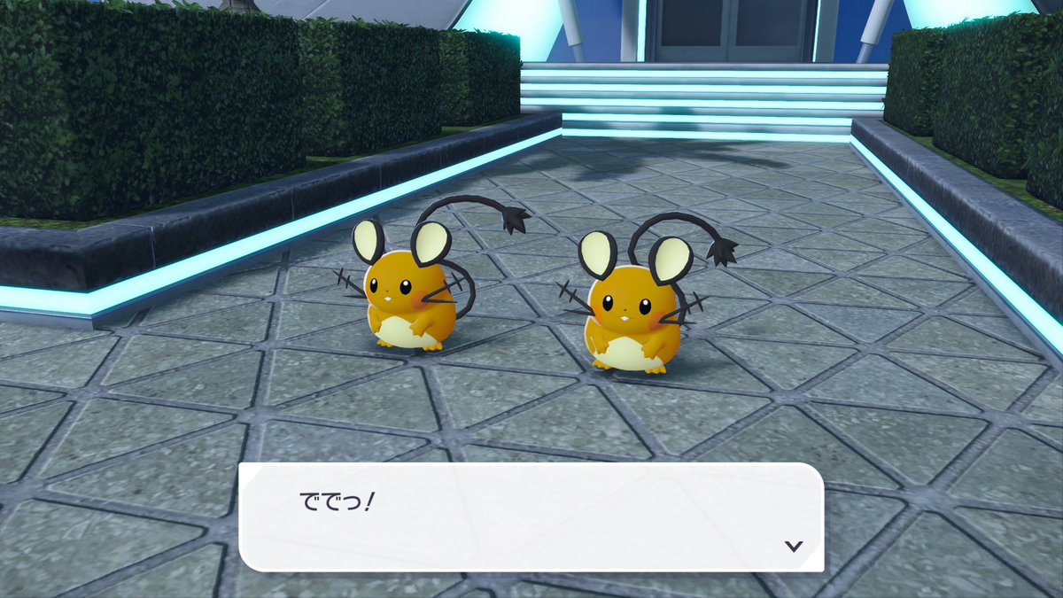 警備デデンネ #一日ポケモン #デデンネ #ポケモンZA #PokemonLegendsZA