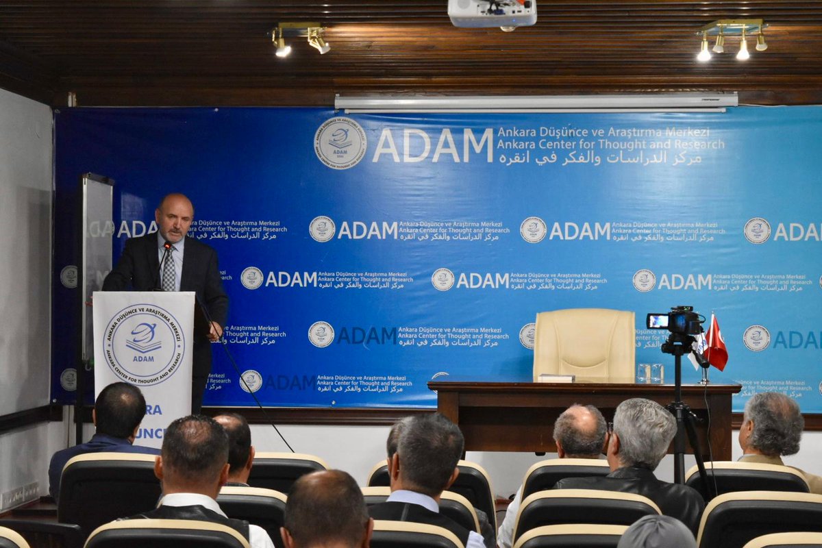 ADAM Vakfı’nda Prof. Dr. Beşir Atalay “Terörsüz Türkiye Süreci” başlıklı konferansıyla yeni akademik yılın açılışını gerçekleştirdi.

Programımıza teşrif ederek bizleri onurlandıran hocamıza teşekkür ederiz.