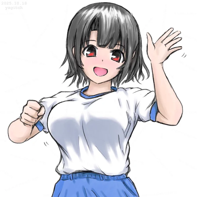 #艦これ版深夜の真剣お絵描き60分一本勝負 #艦これ版真剣お絵描き60分一本勝負_20251018 高雄