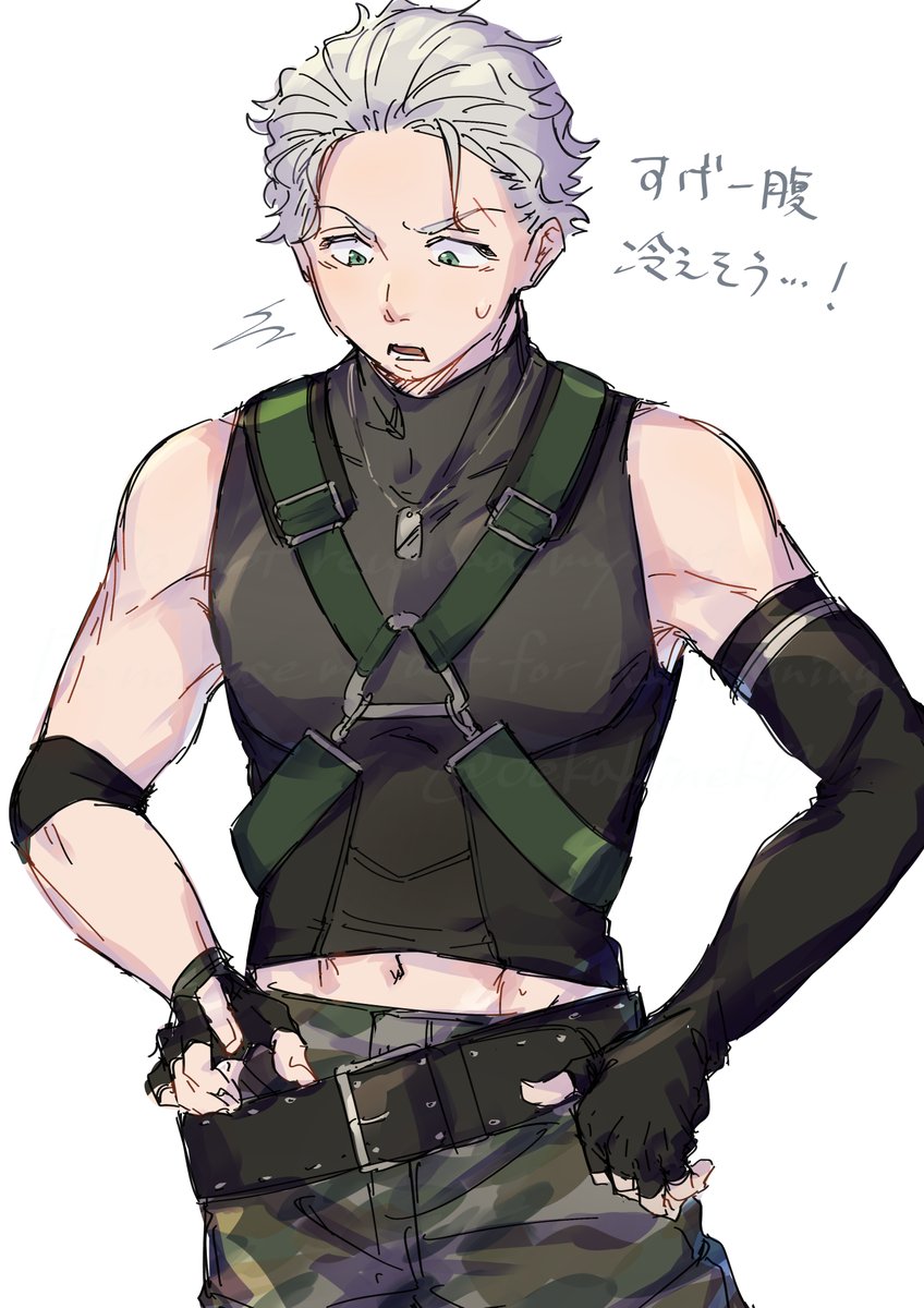 oekakinek0's tweet image. 気にするところがずれてそう