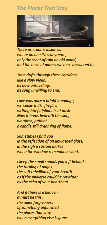 NalaNapoleon's tweet photo. “Somewhere inside us, the echoes of what we loved linger longer than the things themselves.”💙 #Poetry #AmWriting #WritingCommunity #PoetryCommunity #haeven https://t.co/OR0OjONGQ0