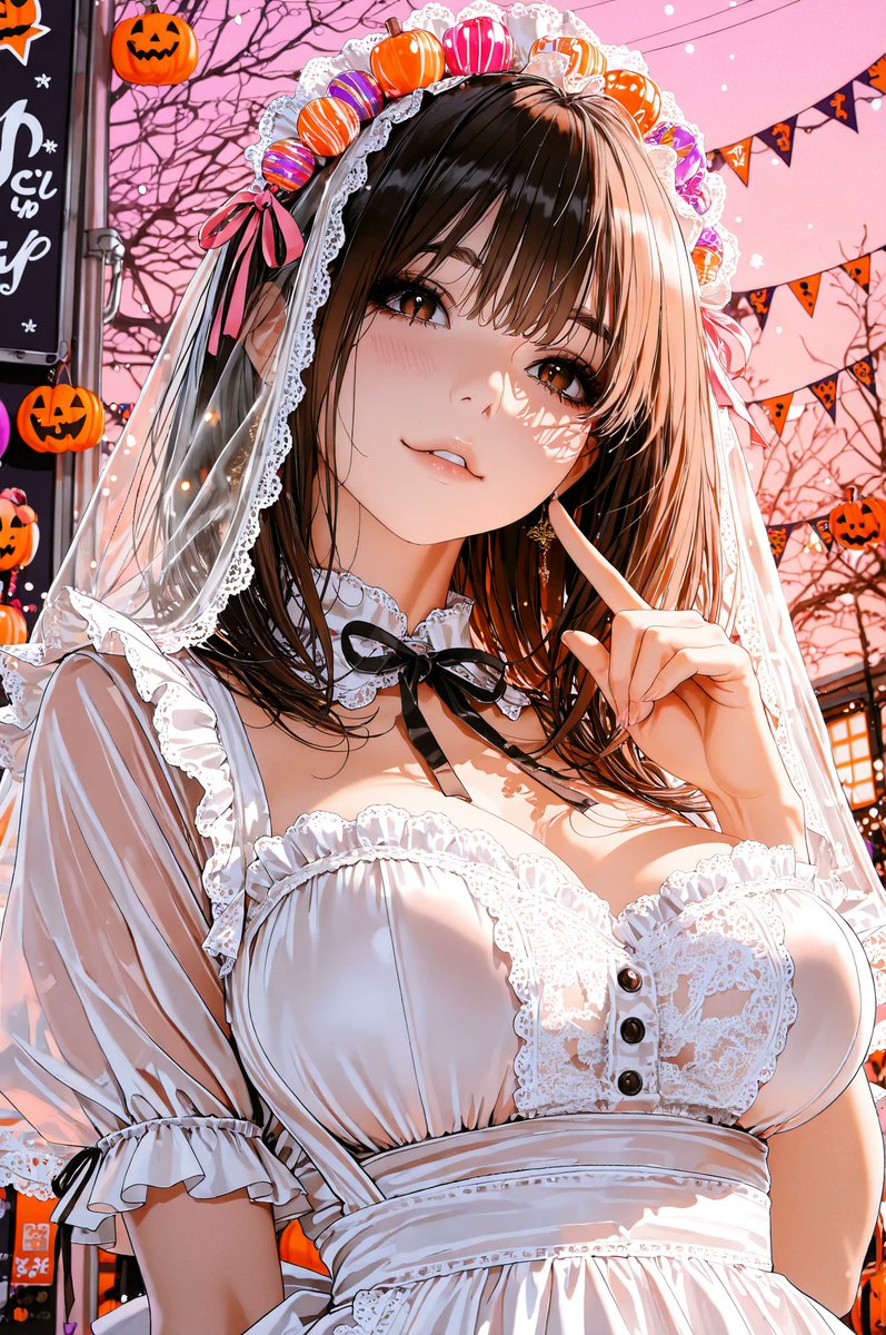 KawaiiAISketch's tweet image. 明日からも頑張りましょう🎃🎃🎃
#AIart #AIイラスト