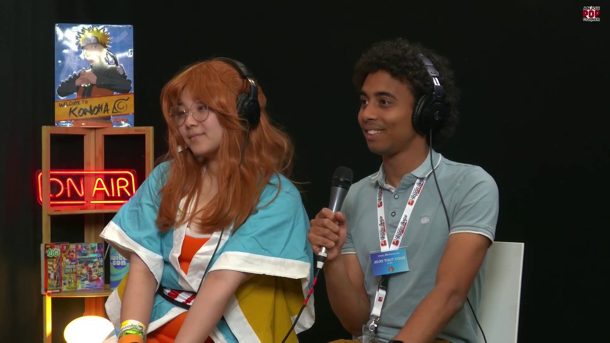 🎙️À l'occasion de la dernière <a href="/japanexpo/">Japan Expo ⛩🗼</a>, <a href="/JojoToutCour/">Jojo Tout Cour (or Lemon) 🍋</a> et <a href="/kaiji_irl/">Sujin</a> (<a href="/KonataNekoyama/">Konata Nekoyama</a>) étaient interviewés par l'équipe d'Anjou Pop Corner !

✨ Découvrez-en plus sur le projet Konata Nekoyama et sur notre association en général !

👉 youtu.be/37zdCt0ReGY