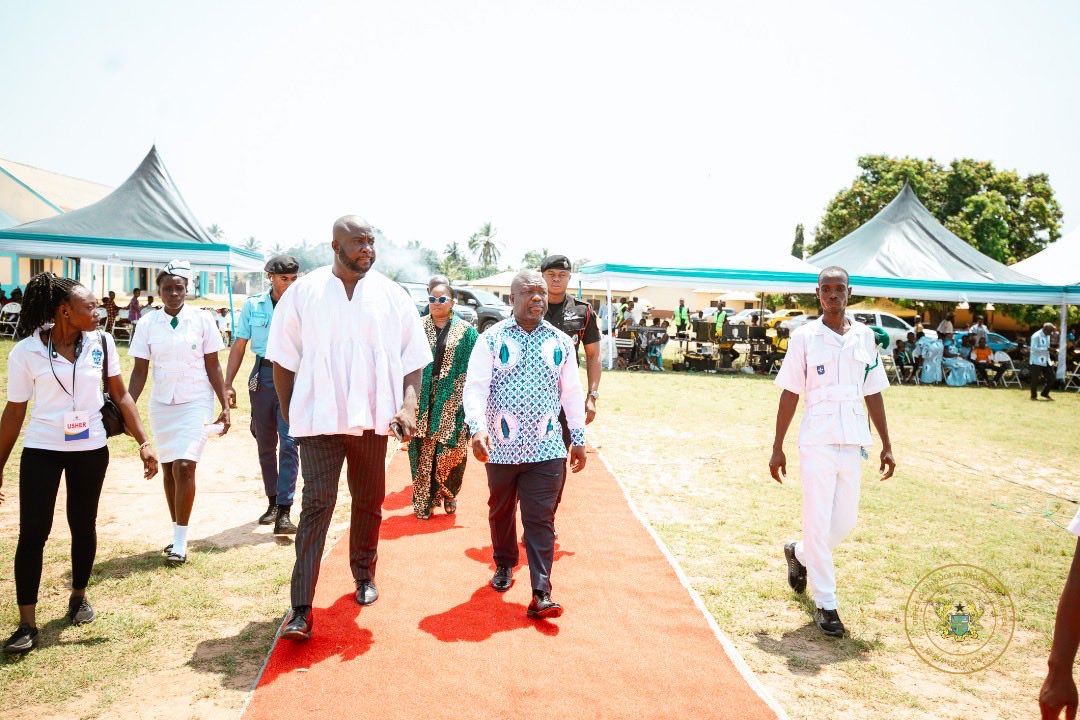 Today, I had the honour of joining the congregation of the Immaculate Conception Catholic Church, Tsiame, to celebrate their 100th anniversary, a century of God’s faithfulness, service, and community growth.

I represented H.E. John Dramani Mahama, President of the Republic of