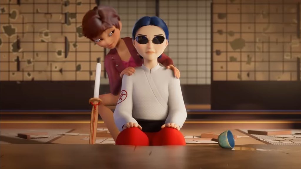 Lila/Cerise showing herself to Tomoe because she can’t see her-

#MiraculousLadybug #MiraculousSeason6