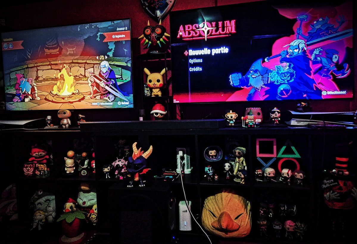 « Absolum » 🎮

Après tout le bien que j’ai lu sur ce jeu, et le fait qu’il soit jouable entièrement en coop, impossible de résister : on ne peut que se lancer avec Madame ! ⚔️

Je sens que ça va être une très bonne surprise ! ✨️

Bon week-end les Geeks ! 🤓👋