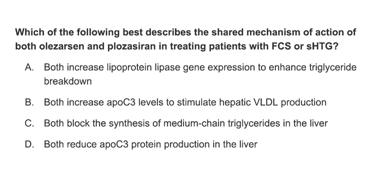 LipidCME's tweet photo. Test your knowledge familial chylomicronemia syndrome and severe hypertriglyceridemia with this #CME activity >> https://t.co/w3Xt7aC4yt

@alanbrownmd @mmillermd1 #endocrinology #cardiology https://t.co/DeKkl1LxNF