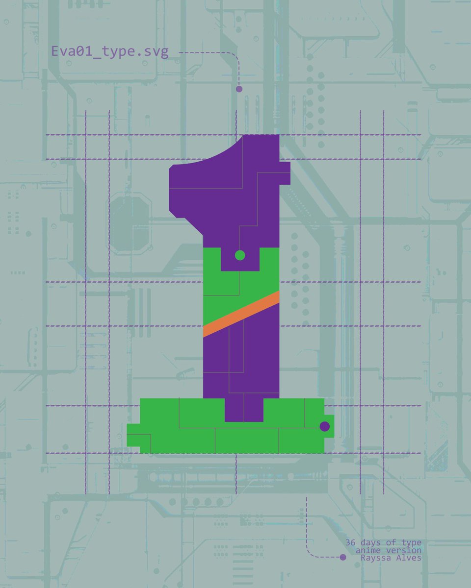 byasyar's tweet photo. #36daysoftype anime version

1 - Eva 01

#EVANGELION #neongenesisevangelion #logo #type #typography https://t.co/yk7xtxuTPs