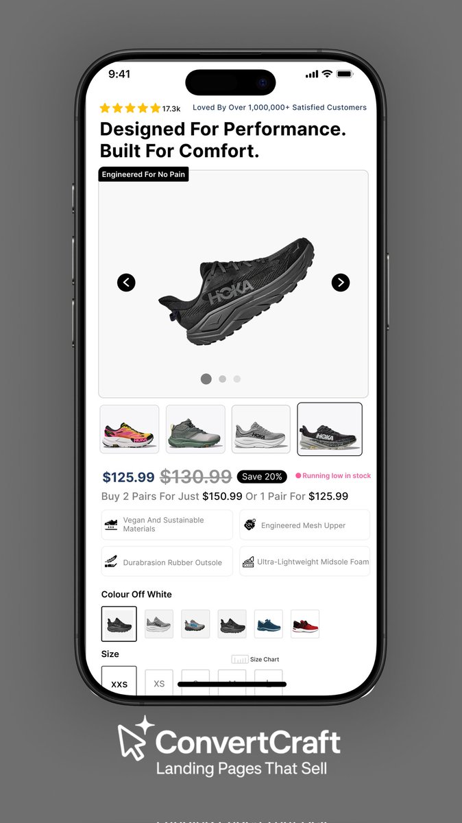 ConvertCraft's tweet image. Mobile First and win very much

This mobile product section combines clean visuals, clear hierarchy, and trust-building elements all optimized to drive action.  
Your next Figma project deserves this level of intention.

#FigmaDesign #WebDesign #UXDesign #CRO #UIUX #EcomDesign