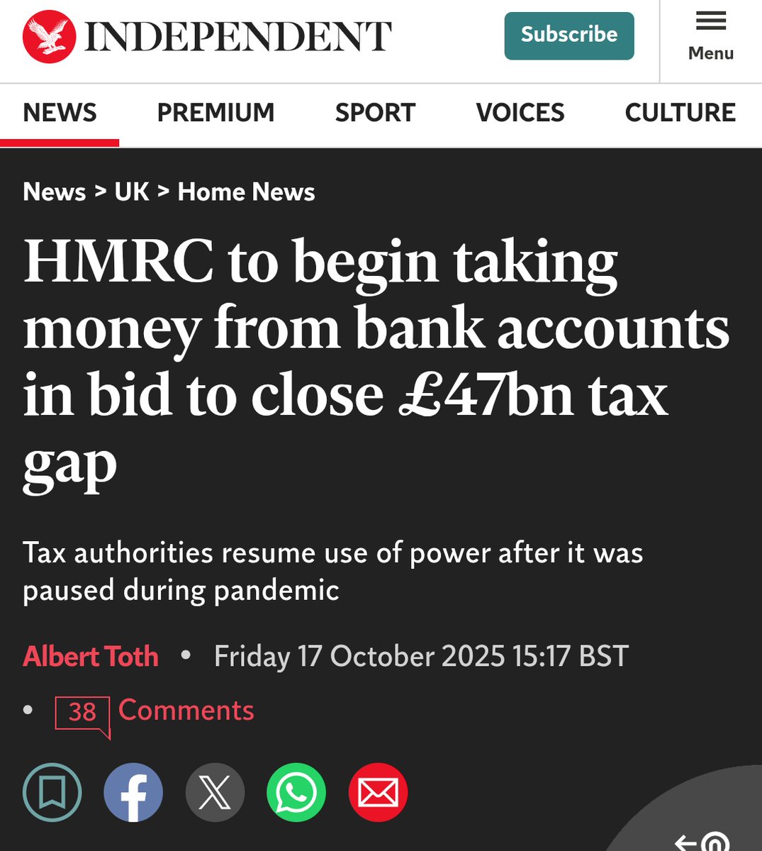 It's all so very tiresome...

Perhaps you shouldn't leave any cash in your bank account that you don't want the government to acquire, by hook or by crook.

Remember, that no government and no power on earth can get their grubby hands on your cold storage Bitcoin, unless you