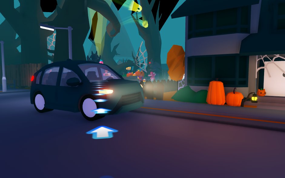 There are so many cool details in the Sleep or Trick minigame that aren't even in the regular game... like the car headlights for example, this is so cool not to have