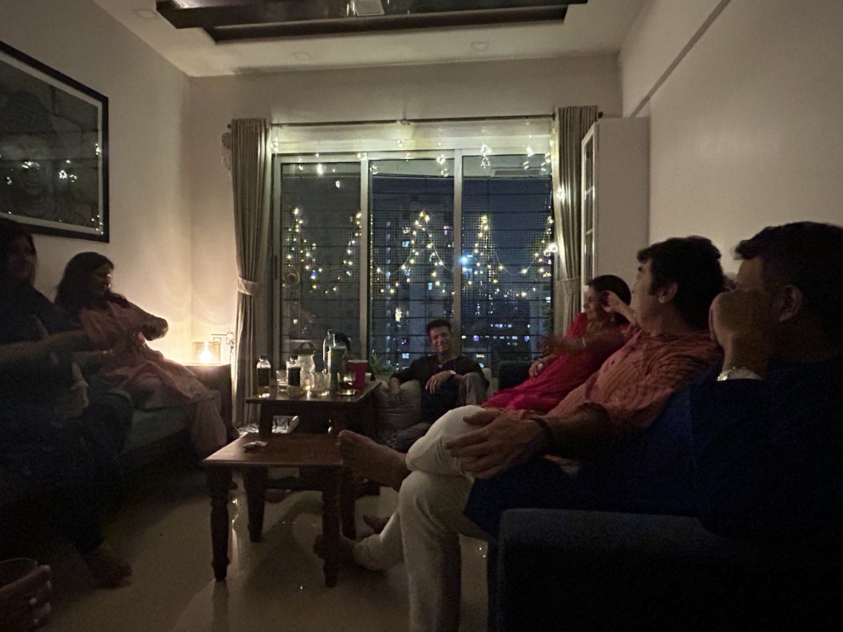 Housefull of friends and food on the table ! #grateful #thankful #blessed #Diwali2025 #Diwaliparty