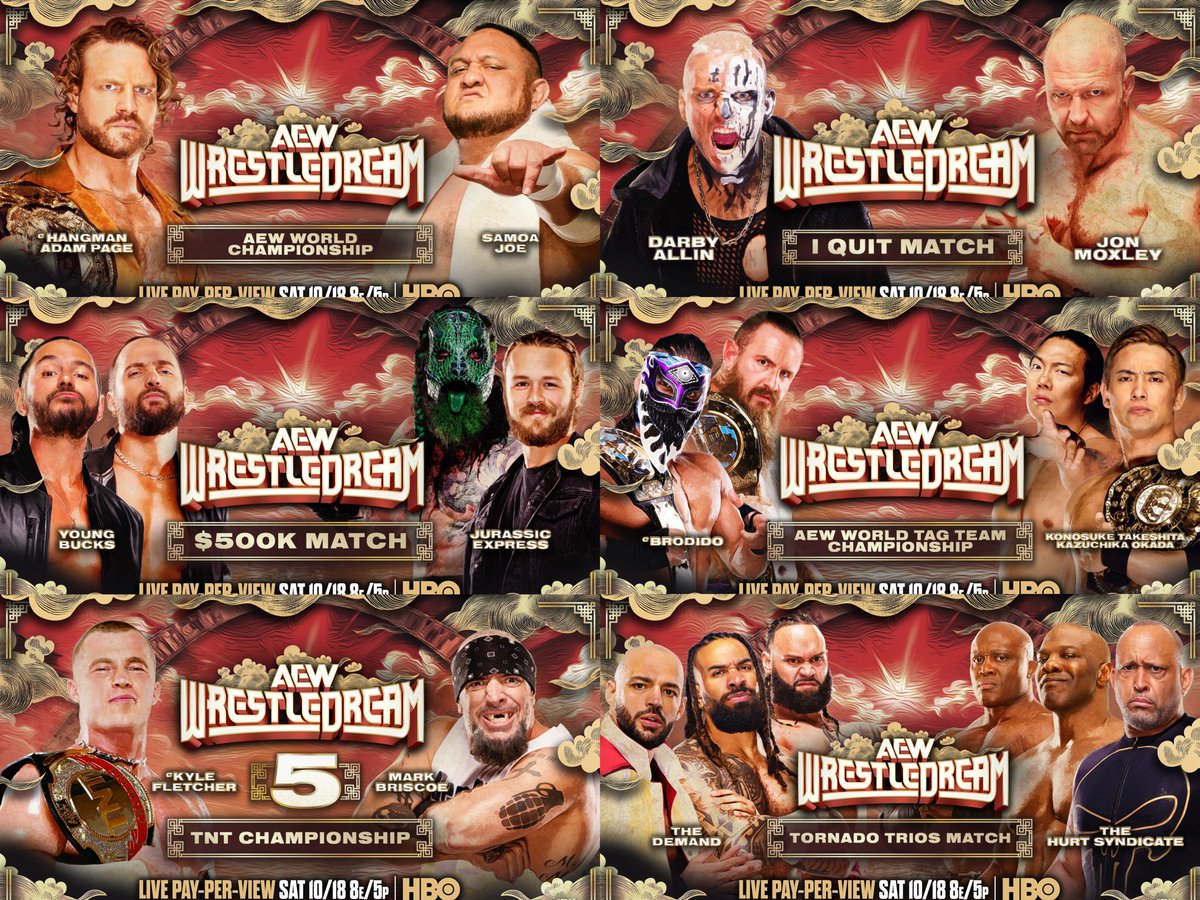 li230_1's tweet image. كارد ريسل دريم عظيمممم بشكل (باستثناء نزال التريوز) ولكن الباقي كلها نزالات مرتقبة ومبنية صح وماهي حشو كل نزال افضل من الثاني 

طبعا نزال احلامي جو ضد هانقمان + نزال موكس وداربي هذول حالة استثنائية من الحماس الطاغي لها 🥶🥶🥶🥶🔥🔥 #AEWWrestleDream