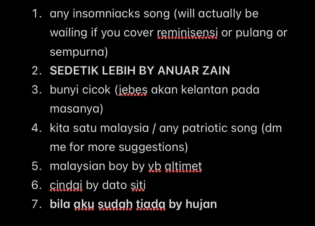 honeytaerae's tweet photo. hello @ZB1_official just some suggestions for kuala lumpur stop malay songs (i have more) https://t.co/ZnFBG5LhOm