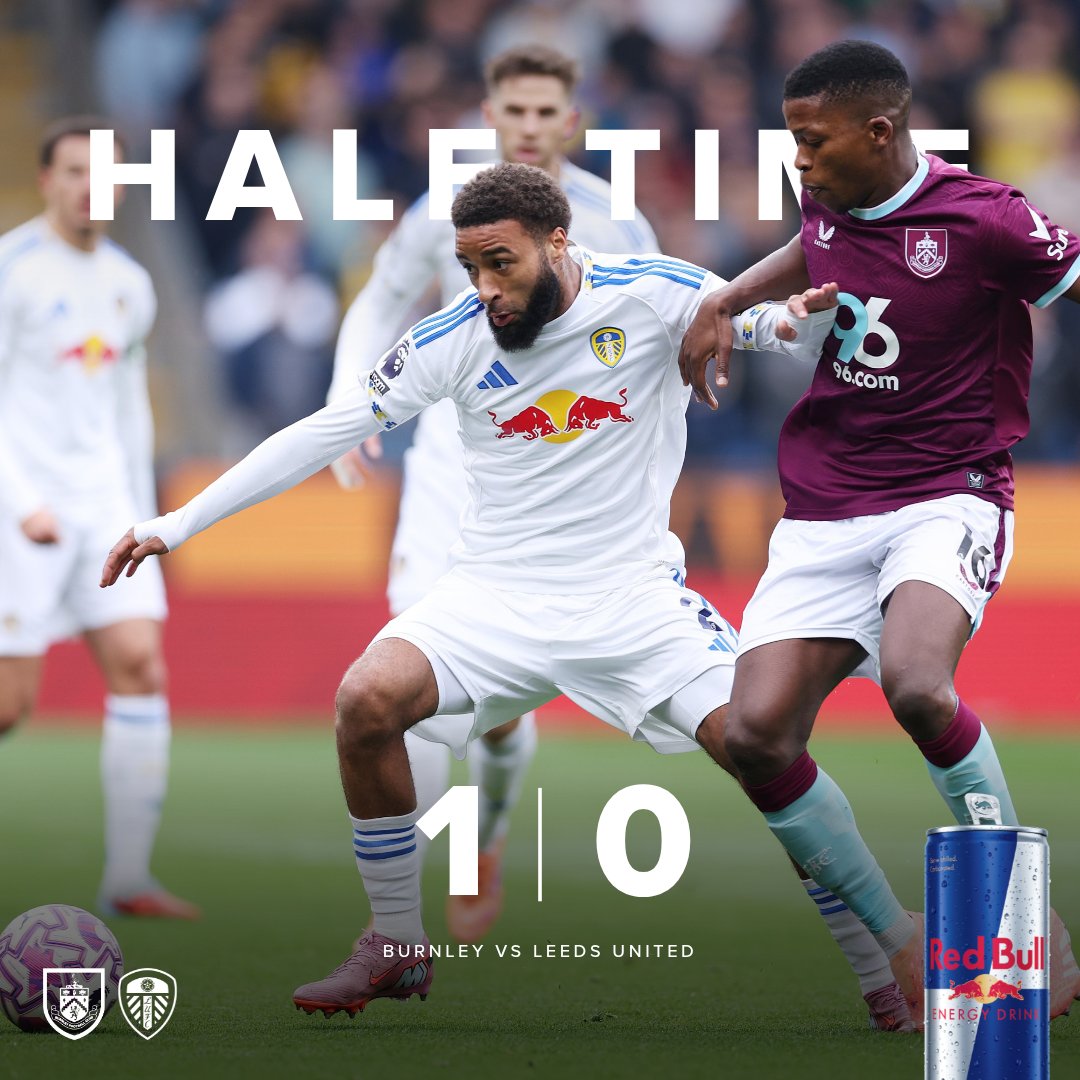 LUFC's tweet image. ⏸️ The hosts lead 1-0 at the break