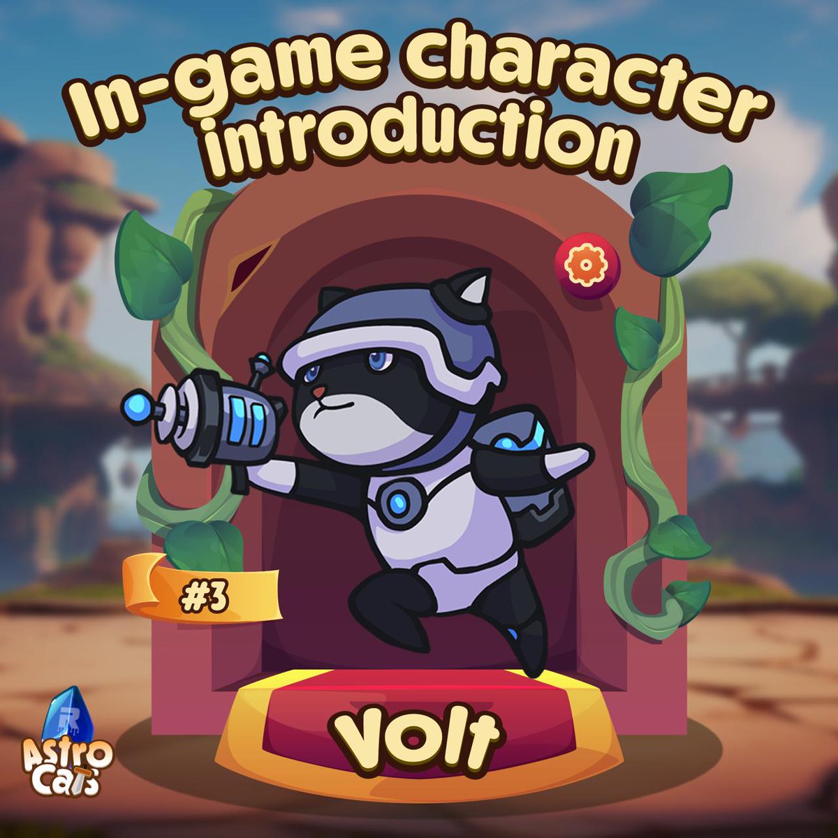 ⚡ Meet Volt - The Tech Stormbringer

This cat doesn’t play… it electrifies 😼
Every time Volt faces a boss, he calls down thunderclouds that strike once per second for 10 seconds, dealing 200% ATK each hit 💥

Cooldown: 15s - just enough time to recharge those whiskers.

Smart.