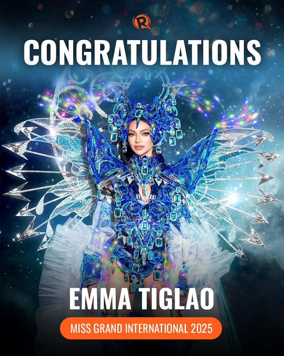 CONGRATULATIONS, QUEEN! 👸🏻

JUST IN. Philippine bet Emma Tiglao is your Miss Grand International 2025! 🇵🇭 #MGI2025 

More updates soon on rplr.co/RLifeChat