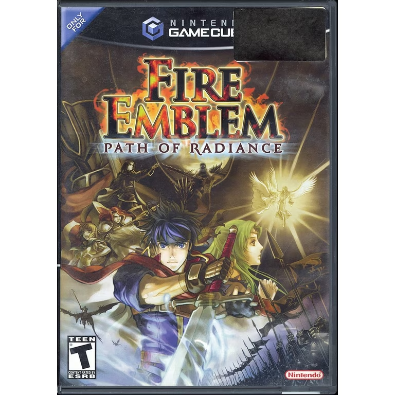 Just_42776's tweet photo. What's funny about this boxart is that on Wikipedia and both wikis Soren's upper half and a side of BK's helmet are eaten by the logo, but I haven't seen a single actual photo on ebay or otherwise with that mistake.

Well, except the nintendo power guide lol https://t.co/gWs8dM2C9X