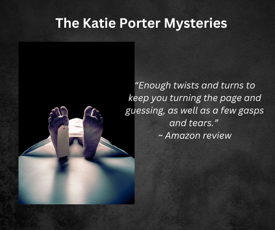 The Katie Porter Mysteries

Great writing, characters you care about, and a satisfying ending—what more could a mystery fan want. ~Amazon review

amazon.com/author/ktmcgiv…
