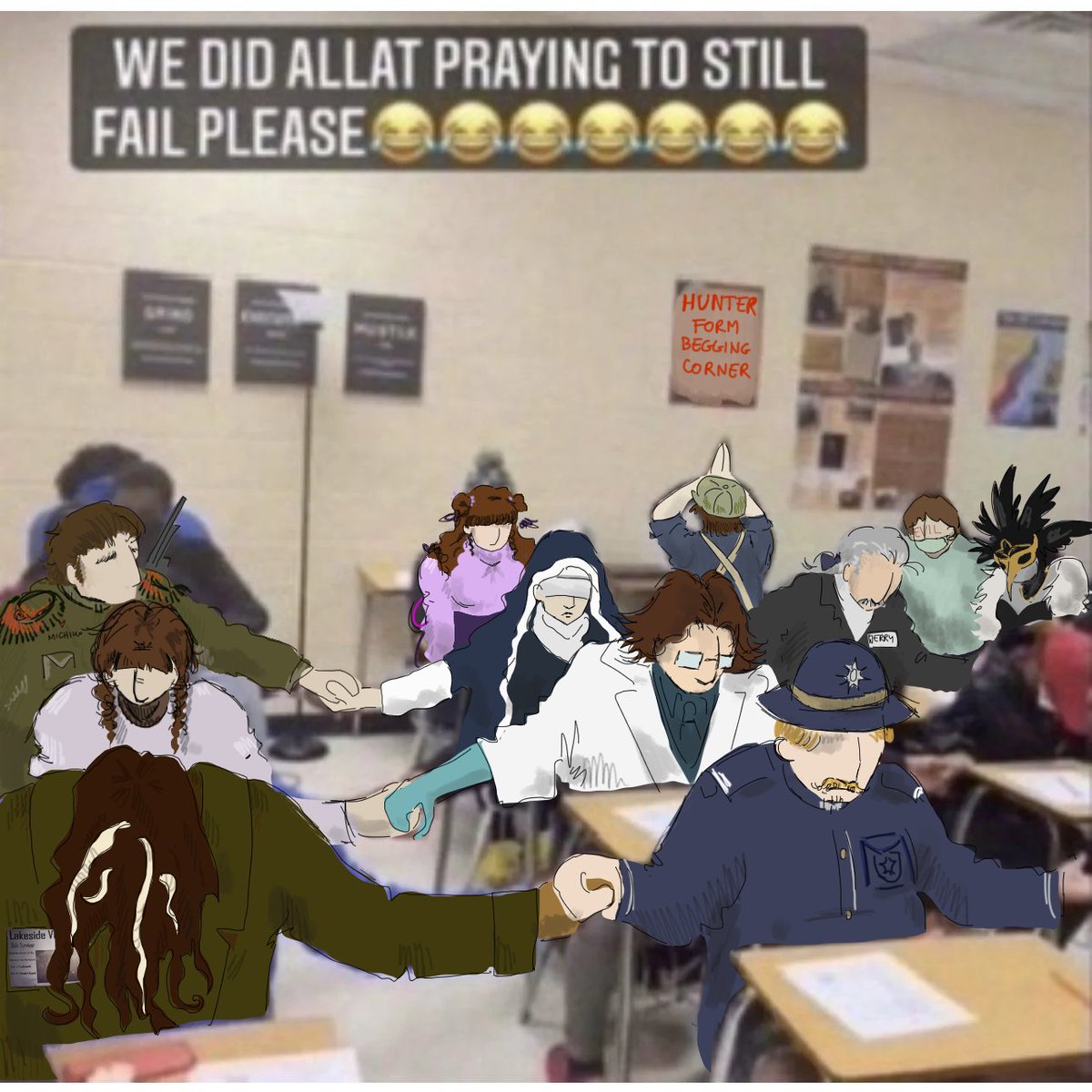 Idv npcs every livestream waiting to be announced/mentioned