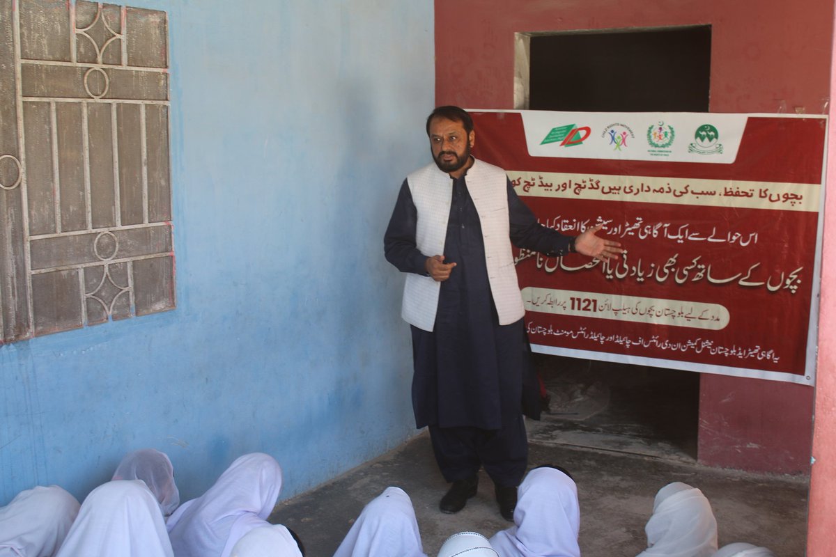 BehramLehri's tweet image. I feel proud and energized working with children sharing lessons that help them stay safe and protect themselves is the most meaningful part of my work.
#ChildProtection #AIDBalochistan #ChildRights #Awareness