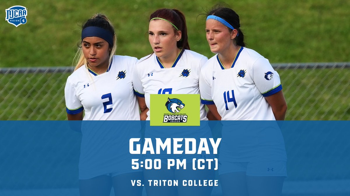 BobcatWSOCWI's tweet photo. Heading to Triton

🆚 Triton College
⏰ 5:00 PM (CT)
💻https://t.co/BAp0l3NiAB

#ClawsUp | #njcaasoccer https://t.co/jdJbeDbvvv