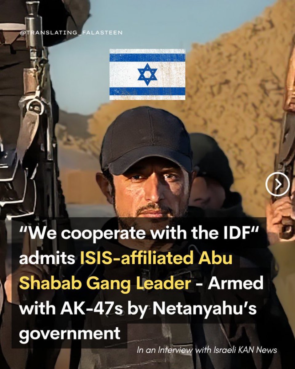 AdameMedia's tweet image. Israel is arming ISIS gangs in Gaza. 

Scumbag Trump is saying the genocide will start again full swing of Hamas dares to get rid of them. 

This is not peace. This is pure eviI.