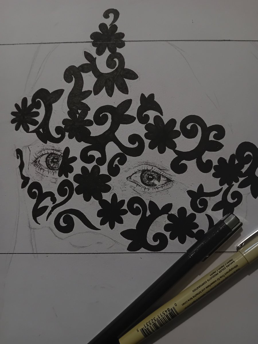 Inktober 2025 Day 17: 𝕺𝖗𝖓𝖆𝖙𝖊 ✨ #Inktober  #Inktober2025