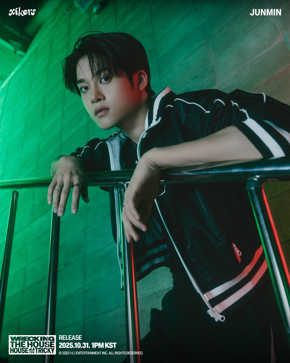 xikers_official's tweet photo. [📷] xikers - 'HIKER' CONCEPT POSTER '준민(JUNMIN)'

RELEASE 2025. 10. 31. 1PM(KST)

🔗 PRE-SAVE: https://t.co/1CS0rOGiMJ

#xikers #싸이커스 #준민 #JUNMIN 
#6THMINIALBUM #HOUSE_OF_TRICKY #WRECKING_THE_HOUSE
#KQ https://t.co/z5FdHI9LuV