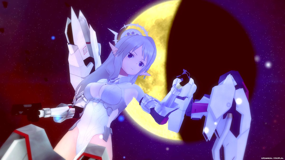 最近のお月見
#アリスギア　
#アリスギア撮影部