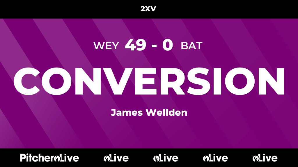 50': James Wellden kicks a conversion for Weybridge Vandals 2nd XV 🙌
#WEYBAT #Pitchero
weybridgevandals.co.uk/teams/14183/ma…