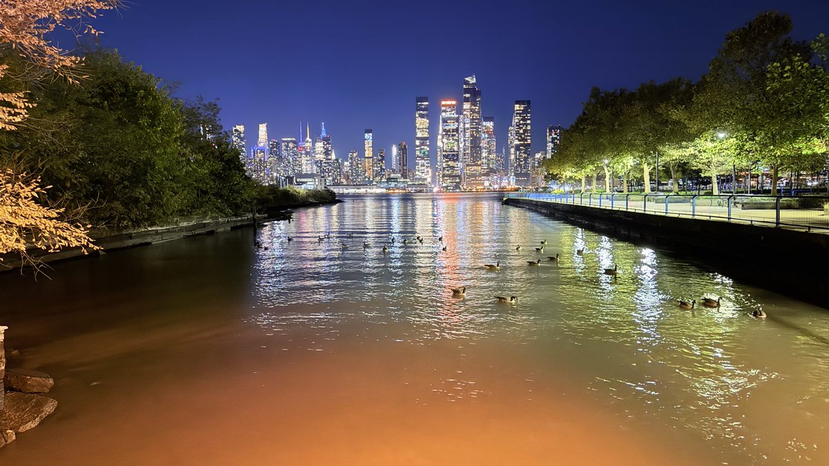 Went for a stroll along the New Jersey waterfront last night