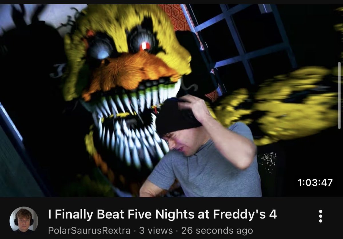 I finally played through FNAF 4

youtu.be/6Kzx5exluek?si…
