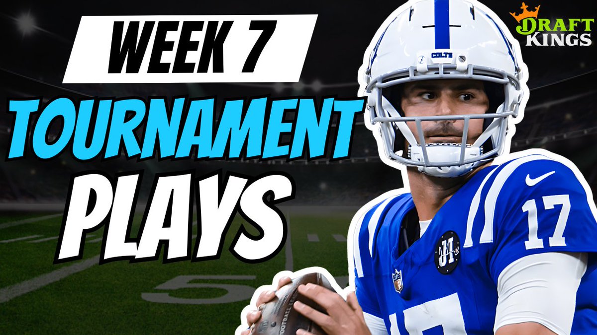 New Video 🚨

DraftKings - NFL Week 7 Tournament Plays

📺: youtu.be/5TP5Ga4Hp9c