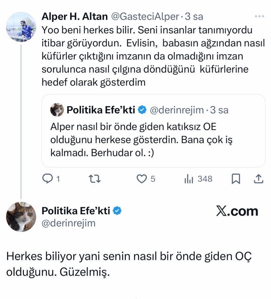 gastecialperh's tweet photo. Evet kim kimin  ailesine sövmüş. Kim kime yapma evlisin ve babasın diye küfre karşı uyarmış buyrun. Çaman’ın ailesi aile tabii. Allah sizi Çaman ile haşr eylesin ama bana yapılan küfür ve sözlü tacizi hoş görmenizi de havale ederim rabbime. Hem ana bacı küfür et hem mağdur ol https://t.co/taRP4KRCni