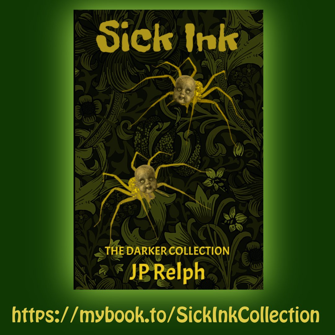 JP Relph - Novella "Watcher" out now (@relphjp) on Twitter photo The time of Spook n Ghoul is ever closer - a good time therefore to creep yourself out with a bumper read of short fictions full of darkliness. 
Available for less than ten English poundlets, it opens with Wigleaf longlisted piece - A Whisper of Before.
mybook.to/SickInkCollect… The time of Spook n Ghoul is ever closer - a good time therefore to creep yourself out with a bumper read of short fictions full of darkliness. 
Available for less than ten English poundlets, it opens with Wigleaf longlisted piece - A Whisper of Before.
mybook.to/SickInkCollect…