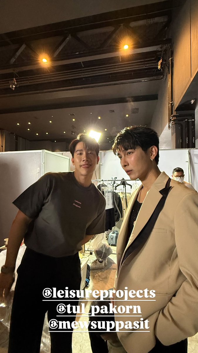 benicebobo's tweet image. cute🥰

LEISURE PROJECTS X MEW

#SiamParagonBIFW2025xMewSuppasit
@MSuppasit #MewSuppasit