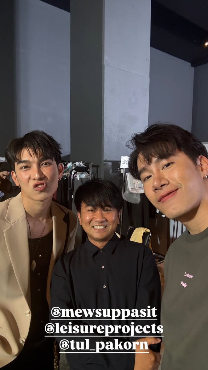 benicebobo's tweet image. cute🥰

LEISURE PROJECTS X MEW

#SiamParagonBIFW2025xMewSuppasit
@MSuppasit #MewSuppasit