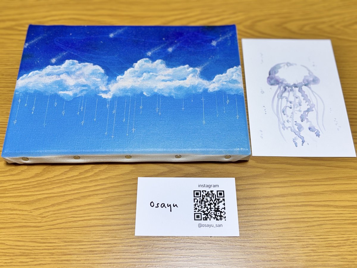Rei_Cyan_ch's tweet image. 今日はSASで色々お迎えしました〜🥳
会場の作品どれも素敵なものばかりでした🥰
初めましてのクリエイターさんもいっぱいで、今日知れて良かったです!
また機会があれば他の方のもお迎えしたいですね…
今日出店された皆様お疲れ様でした😌
明日もある方はまた頑張ってください🥳
#streamersartshow