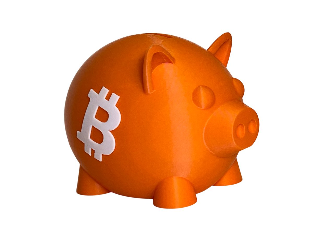 OPUSmakes's tweet photo. Piggies, duckies and grenades! Many different ways to show your Bitcoin enthusiasm.  https://t.co/dcMIHgQYj5 #bitcoin #btc #crypto #ducky #piggybank #grenade #3DPrinting #etsy https://t.co/7a7zgXDYr4