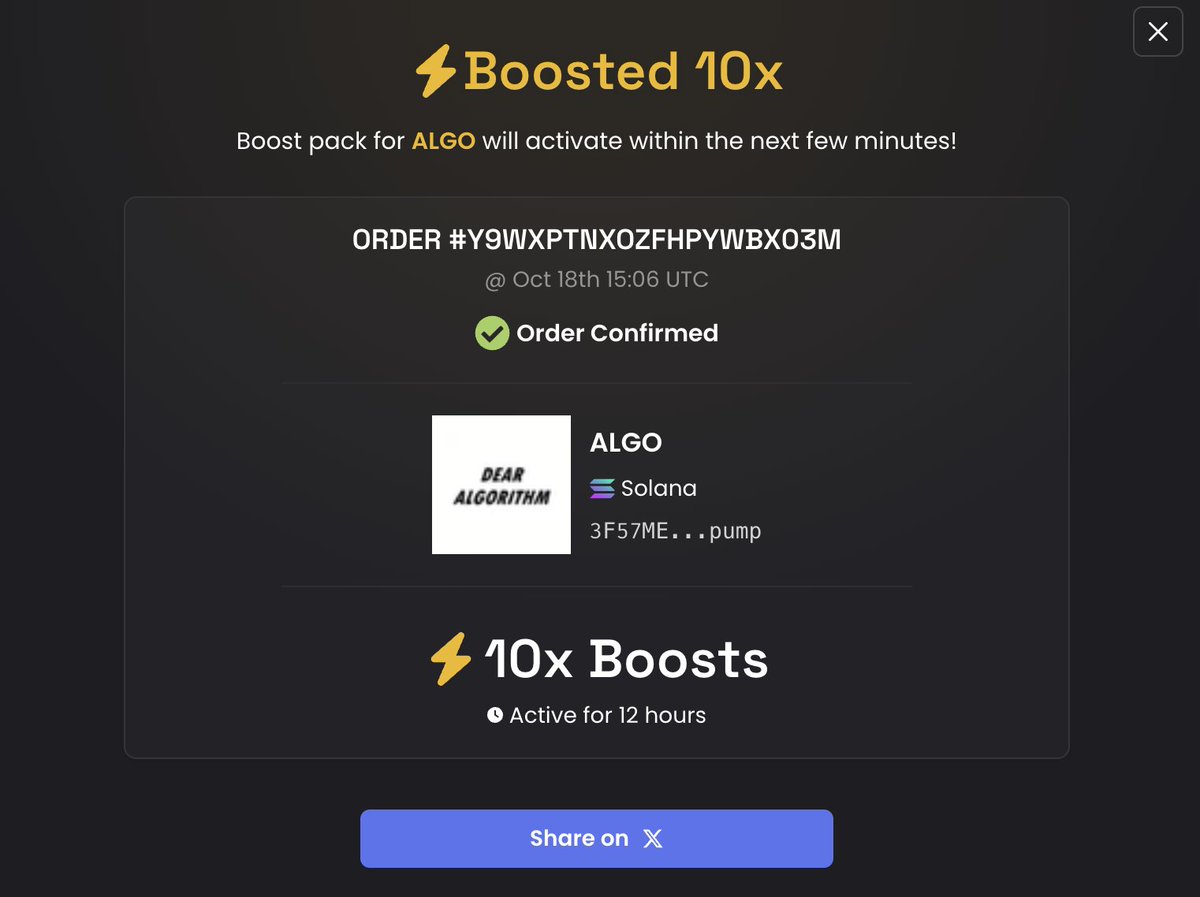 algo_cto's tweet image. Boostet 10x

$algo