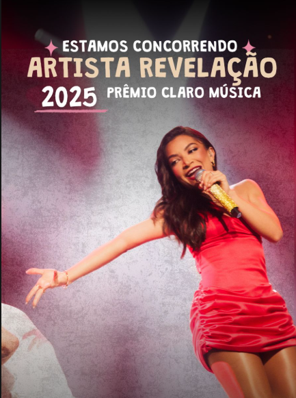 🚨 A <a href="/analauralopesf/">Ana Laura Lopes</a>  está concorrendo ao Prêmio Claro Música na categoria Artista Revelação! ✨
Vamos mostrar toda a força dos fãs e garantir esse reconhecimento pra ela! 

Vote agora 👉 forms.office.com/pages/response…