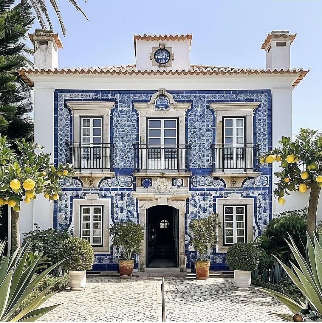 BiancoDavinci's tweet image. Obsessed with these Portuguese blue tiles.