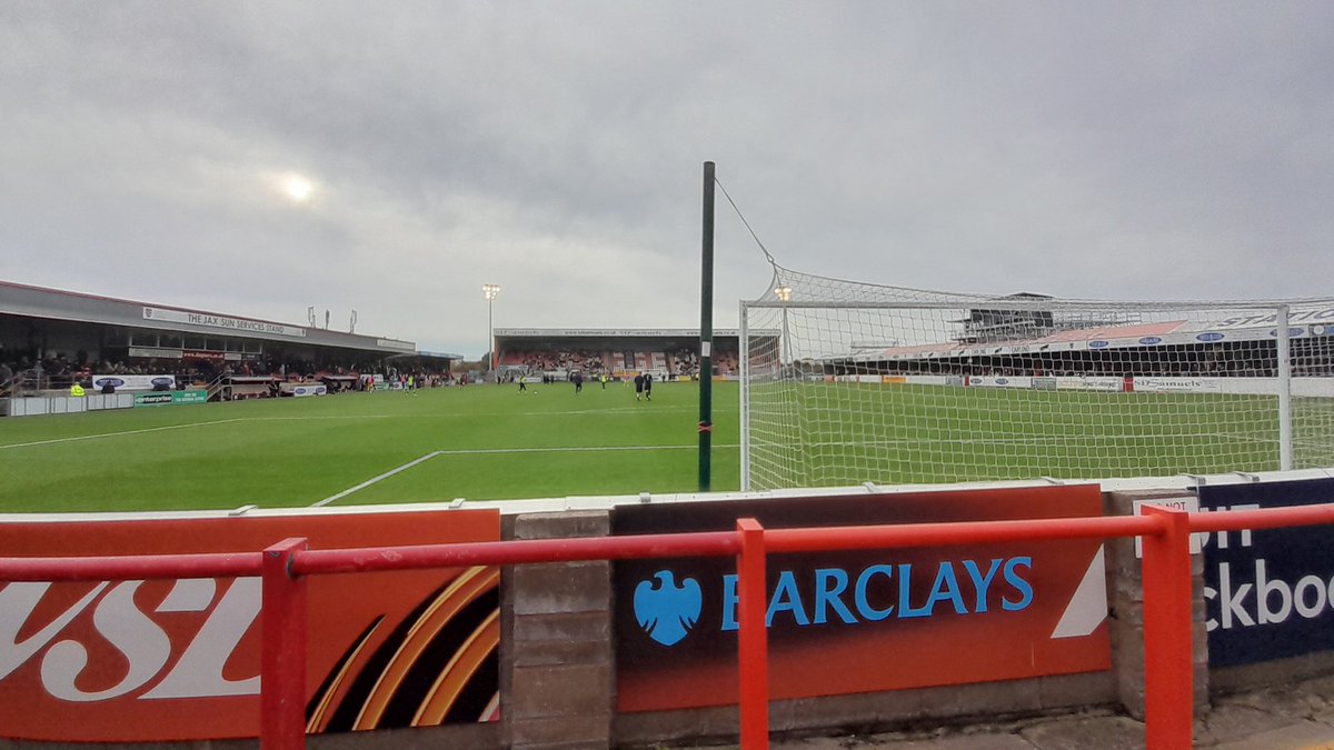 Ht <a href="/Dag_RedFC/">Dagenham & Redbridge</a>  0-1 <a href="/ETFCOfficial/">Enfield Town FC</a>, Behind at the break looked well in the first 6 mins but as normal now drop off and Enfield score a header uncontested then Reggie Young gets injured so much for putting in a good performance after last week