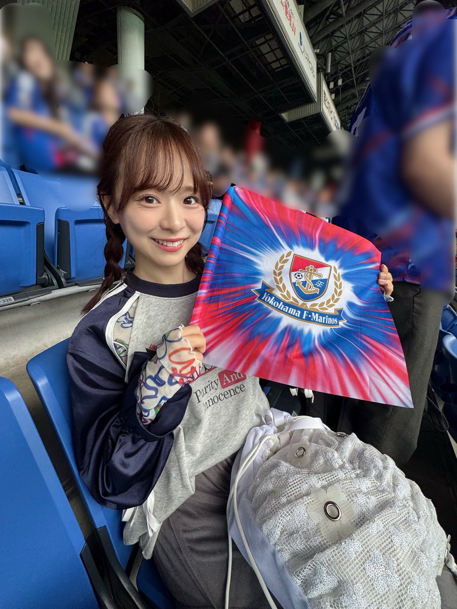 サッカー観戦してきました⚽️
初スタジアム観戦、楽しかったぁ〜！！！