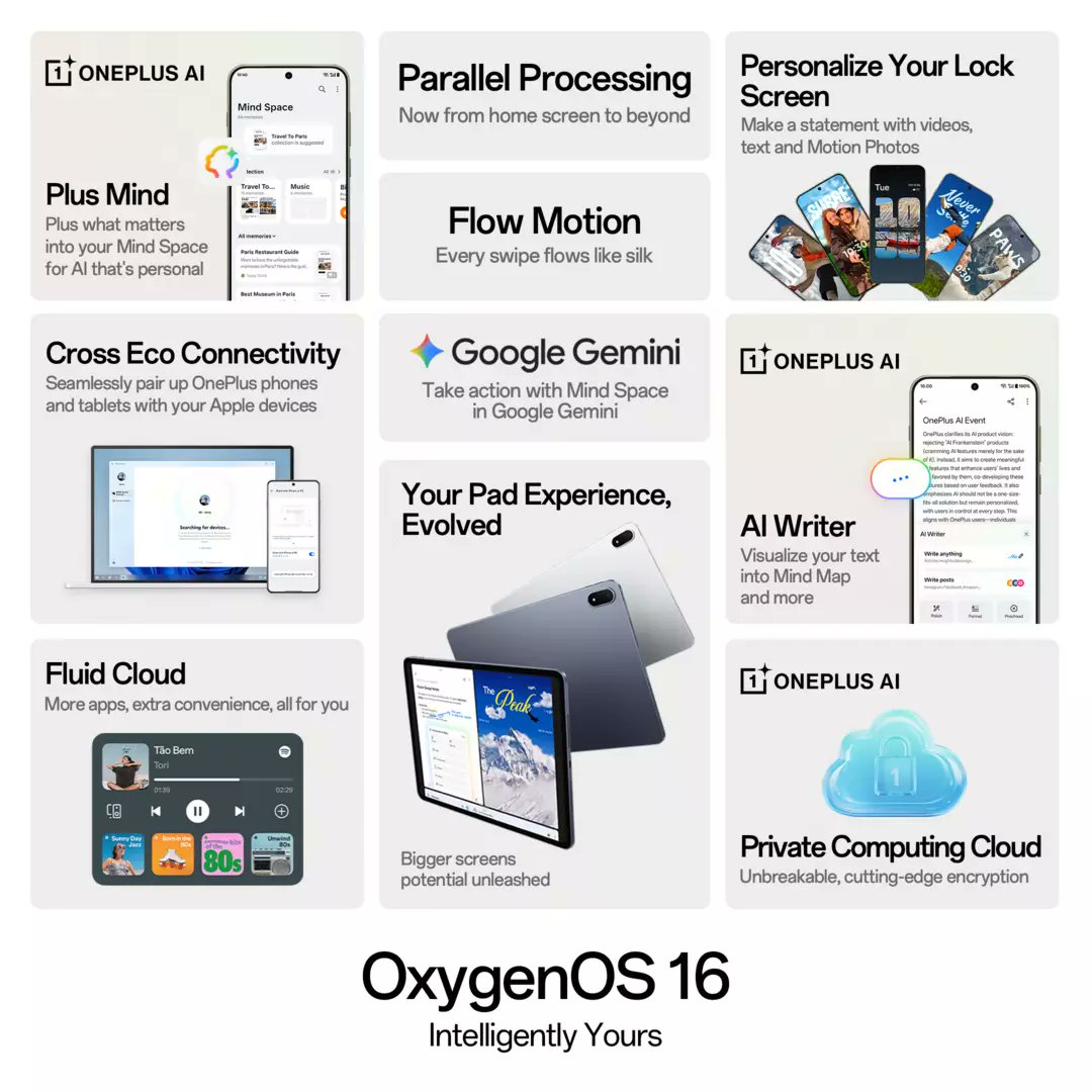 suneelkumar__'s tweet image. Official Oneplus Oxygen OS 16 Release dates. 

#oos16 #OnePlus15 #OnePlusCommunity